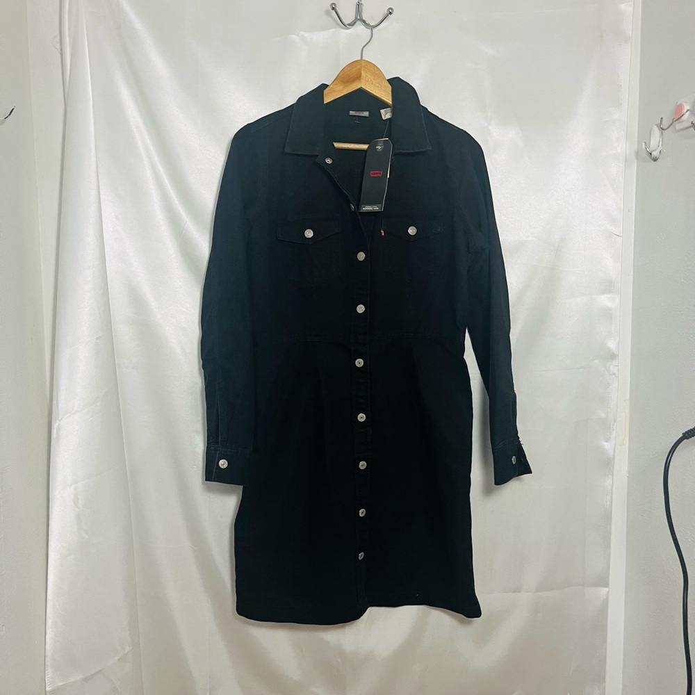 Levi's Classic Black Denim Jacket